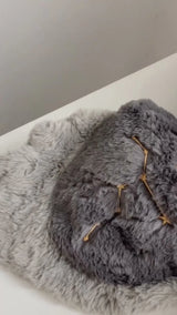 Broderie d’étoile en gros plan